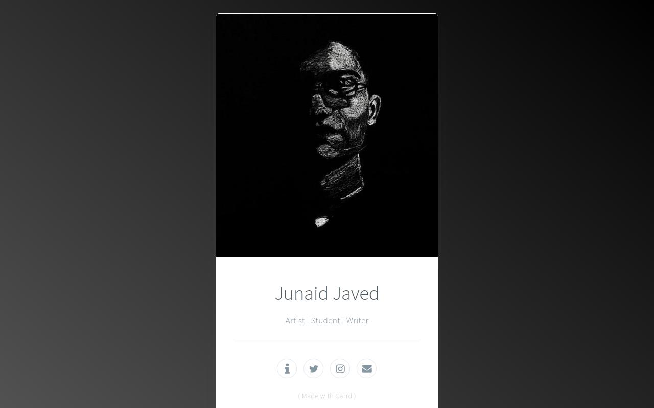 Carrd profile picture for @junaid